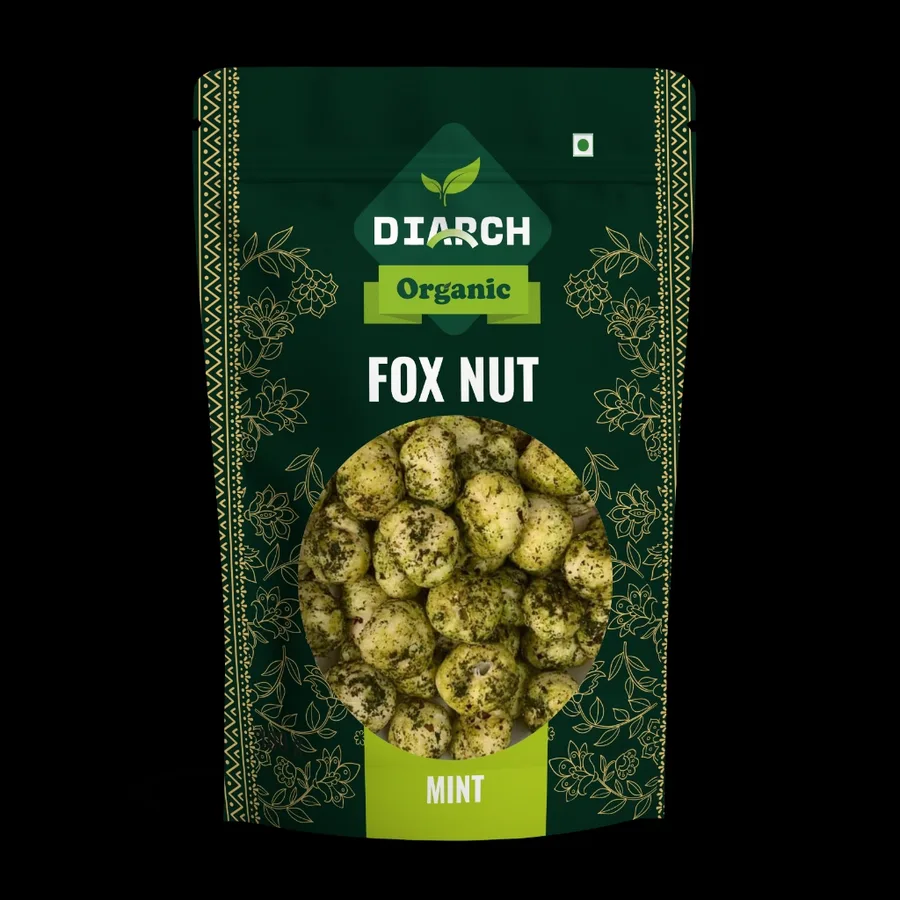 Diarch Organic Fox Nut Mint pouch