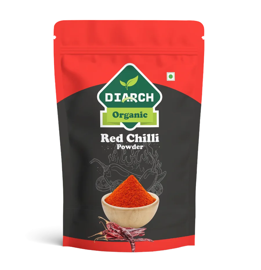 Diarch Organic Red Chilli Powder pouch
